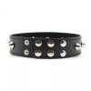 Wiązania-Collare Spikes Collar black